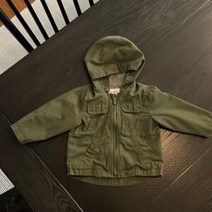 {Old Navy} Army Green Light Jacket -12-18M